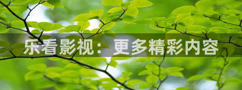乐看影视：更多精彩内容