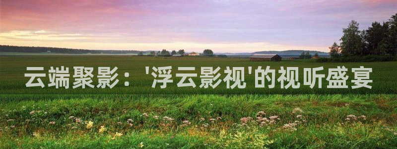 云端聚影：\'浮云影视\'的视听盛宴