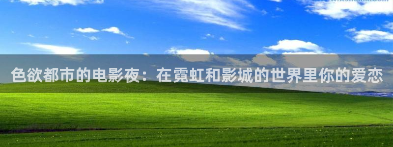 色欲都市的电影夜：在霓虹和影城的世界里你的爱恋